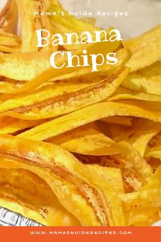 Plantain Fries, Homemade Banana Chips, Banana Chips Recipe, Baked Plantain Chips, Banana Recipes Easy, Milk Tea Recipes, Ginger Pork, Plantain Chips, Dehydrated Fruit