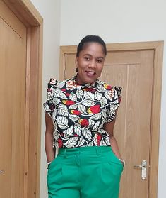 "This top was made with so much attention to details. All details were carefully designed with so much passion and love. You can wear it with jeans, shorts or match it up with its skirt which you can find in this link - https://www.etsy.com/uk/listing/717300338/solange-midi-skirtankara-skirtafrican?ref=shop_home_active_22&frs=1  FEATURES Back measurement from shoulder to hem (19 inches approx for size 8 and that increases with bigger sizes) Fully lined with cotton fabric Short tiered sleeves Tired neck and hem Zipper at the back 100% African wax cotton For wash please check the label Our social media: **Instagram - https://www.instagram.com/madeinside.uk/ **Facebook - https://www.facebook.com/MadeInsideClothing **Pinterest - https://www.pinterest.co.uk/madeinside/_created/ **YouTube - http Casual Sleeveless Tops With Bold Print, Red Sleeveless Blouse For Work, Red Floral Print Sleeveless Blouse, Multicolor Sleeveless Tops For Work, African Print Peplum Top, African Print Top, African Tops For Women, Ankara Kimono, Ankara Blouse