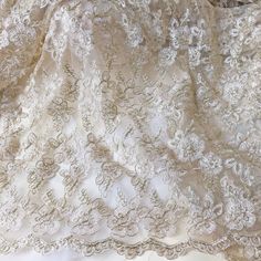 * * * * * * N o t e * * * * * * If you choose express shipping, contact number is a MUST for shipping, please leave it with orders, Thank you. * * * Welcome to our shop, enjoy your shopping moment! Gold Corded Embroidery Wedding Tulle Lace Fabric, Matte Gold Lace Fabric Embroidery floral Golden Fabric for Dance Costumes, Ballgown Dress * * * * * * S i z e * * * * * * Width - 47 Inches ( 120 cm ) * * * * * C o l o r * * * * * * * * * Ｑ u a n t i t y * * * * This listing is for 1 yard, if you orde Lace Dress With Pearl Embroidery For Ceremony, Ceremony Lace Dresses With Pearl Embroidery, Fitted Embroidered Lace Fabric For Ceremony, Fitted Embroidered Lace Fabric For Banquet, Fitted Lace Embroidered Fabric For Ceremony, Lace Dress With Floral Embroidery For Wedding, Gold Lace Wedding Gown, Elegant Lace Embroidered Gown, Fitted Lace Gown With Embroidery