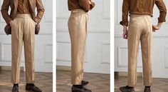 Machen Sie sich bereit, Ihre Herbstgarderobe mit unserer Autumn Italian High-Waist-Hose aufzuwerten. Diese Hose ist aus hochwertigem Stoff gefertigt und hat eine schmeichelhafte Passform, mit der Sie garantiert ein Statement setzen. Diese Hose ist ein vielseitiges Grundnahrungsmittel, mit dem Sie die ganze Saison über schick aussehen und sich wohl fühlen.

Material: Polyester
Stil: Lässig/Smart Casual/Elegant
Geschlecht: Männlich
Vorteile: Bequem
Muster: Solide Chic Semi-formal Bottoms For Fall, Semi-formal Beige Trousers, Relaxed Fit Wide Leg Bottoms For Semi-formal Occasions, Tailored High Waist Work Pants, Welt Pockets Ankle-length Chinos For Work, Wide Leg Business Chinos With Pockets, High-waisted Chinos With Pockets For Work, Business Casual Pants With Welt Pockets For Fall, Elegant High-waisted Pants For Work