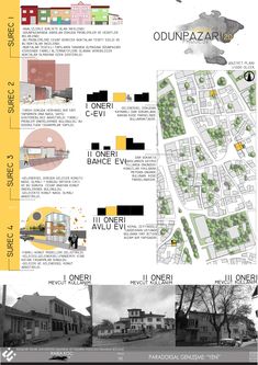 an info sheet showing different types of buildings