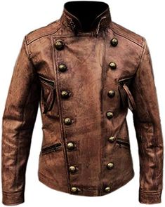 Beautiful So Shway New Mens Distressed Brown Leather Jacket for Casual Mens Jackets Coats. [$119] allstarideas from top store Aqua Man, New Justice League, Brown Leather Jacket Men, Distressed Leather Jacket, Classic Leather Jacket, Motorcycle Jacket Mens, Distressed Jacket