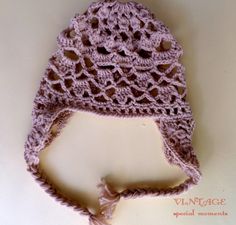 Crochet Beige Earflap Hat, Crochet Lace Hat, Lace Hat for girl, READY TO SHIP by… Winter Vintage Crochet Yarn Hat, Vintage Hats With Adjustable Ear Flaps, Vintage Winter Crochet Hat, Vintage Brimmed Crochet Hat For Winter, Adjustable Vintage Beige Crochet Hat, Vintage Adjustable Beige Crochet Hat, Vintage Crochet Cap Hat, Vintage Crochet Winter Hat, Vintage Handmade Beige Crochet Hat