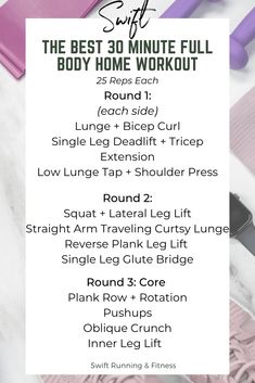 the best 30 minute full body home workout