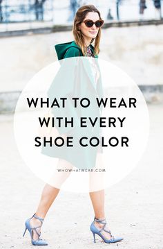 Tips on how to style every shoe color Blue Shoes Outfit, Bright Shoes, Colored Shoes, Colorful Heels, Heels Outfits, Statement Shoe, Colorful Shoes, Blue Heels, Estilo Chic