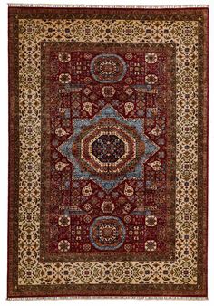 7x10 Red and Ivory Turkish Tribal Rug Handknotted Wool Vintage Design Turkish Rug Handmade Distressed Tribal, Floral Rug Details: Mamluk rugs are a testament to the grandeur and sophistication of the Mamluk Empire that ruled Egypt and Syria from the 13th to the 16th century. These luxurious rugs are known for their intricate geometric and floral designs, often featuring a central medallion and repeating patterns. Mamluk rugs are meticulously handwoven using high-quality wool and silk, giving the Mamluk Rugs, Luxury Rug, Floral Rug, 16th Century, Syria, Repeating Patterns, Rug Handmade, Vintage Design, Timeless Beauty