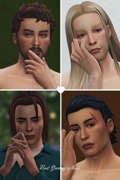 These Sims 4 brows cc for male Sims are completely amazing! They are so bold and handsome! I've found Sims 4 male eyebrows maxis match that I've been using on almost all my male sims for the past two weeks! I rarely use sims 4 male eyebrows alpha, but number 17 is so cute, that I'm going to give it a try tonight! Sims 4 Male Eyebrows, Male Eyebrows, Eyebrow Slits, Bold Eyebrows, Surfer Vibes, Straight Eyebrows, Bushy Eyebrows