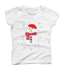 Christmas Snowman is a cozy ring spun cotton t-shirt designed by ScarDesign for Design By Humans. Pick up this tee and support one of our global artists today. Size: xl. Color: white. Gender: female. Age Group: kids. Snowman Design, Holiday Wardrobe, Christmas Girl, Christmas Snowman, Workout Shorts, Cotton T Shirt, Gender Female, Cotton Tshirt, Spun Cotton