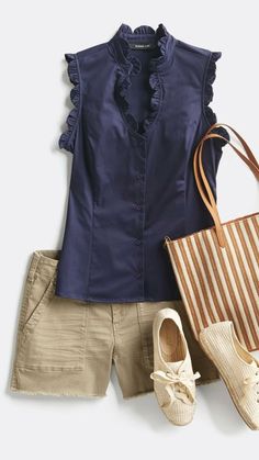 Stitch Fix Outfits, Mode Casual, Spring Summer Outfits, Look Fashion, Spring Summer Fashion, Short Outfits, Spring Outfits, Casual Chic