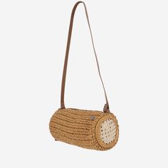 Bag made of viscose and straw blend Top closure Leather shoulder strap Tassel detail Natural Made in Italy Composition: 80% viscose, 20% straw Beige Crossbody Straw Bag With Bamboo Handle, Natural Straw Shoulder Bag With Detachable Strap, Woven Straw Crossbody Crochet Bag, Woven Straw Crochet Crossbody Bag, Straw Crochet Crossbody Bag With Adjustable Strap, Straw Crochet Crossbody Bag With Braided Handles, Straw Crochet Crossbody Bag, Natural Satchel Straw Bag With Detachable Strap, Natural Straw Satchel Bag With Detachable Strap