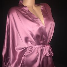 New With Tags Vs Lightweight Kimono Satin Robe In A Beautiful Rosy Mauve. It’s 3/4 Length With A Tie Waist. Sexy, Soft, Comfy, Just Perfect Elegant Victoria's Secret Sets, Elegant Victoria's Secret Satin Sleepwear, Night Wear, Sleepwear Robe, African Beauty, Nightwear, Victoria Secret, Women's Intimates, Victoria’s Secret