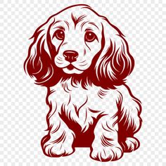 Cute Vector Illustrations Cute Vector, Computer Aided Design, Cad Software, Cute Puppy, Vector Illustrations, Create Image, Cocker Spaniel, Vector Graphics, Spaniel