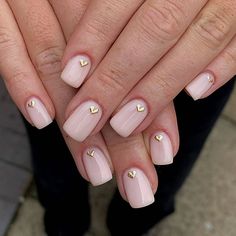 Ideas For Long Nails, Girly Nail Art, Easy Nail Art Ideas, Nail Art Simple, Nails Designer, Gold Nail Art, Elegant Nail, Elegant Nail Art, Edgy Nails