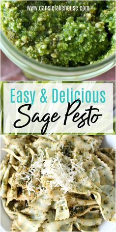 easy and delicious sage pesto pasta recipe