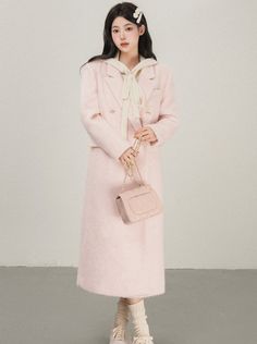 ❤sweet girly long wool coat❤︎
This item will take 1 month to ship.











Unit(CM)
Length
chest circumference
shoulder width
Sleeve length


S
113
106
44
57


M
115
110
45
58


L
117
114
46
59


XL
119
118
47
60 Pink Wool Coat, Long Wool Coat, Press The Button, College Bags, Heart Bag, Gift Of Time, Woolen Coat, Pink Ribbon, Wool Coat