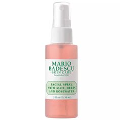 Mario Badescu Facial Spray, Face Spray, Mario Badescu Skin Care, Mini Facial, Hydrating Mist, Rose Fragrance, Facial Spray, Skin Care Items, Oily Skin Care