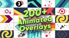 the title for 200 animated overlays