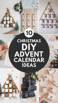 the top ten christmas diy advent calendar ideas