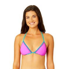 Show off your style at the beach or the pool in this Juniors' Hurley Beach Block Cross Back Triangle Swim Top.Click on this WOMEN'S GUIDE to find the perfect fit and more! Show off your style at the beach or the pool in this Juniors' Hurley Beach Block Cross Back Triangle Swim Top.Click on this WOMEN'S GUIDE to find the perfect fit and more! FEATURES V-neck Removable cups Moderate coverage Soft fabric UPF 50+ sun protection No closure - pullover styling Fully lined WirelessFIT & SIZING Adjustabl Triangle Swim Top, Swim Top, Swimsuit Tops, The Pool, Upf 50, At The Beach, Sun Protection, Pullover Styling, Soft Fabric