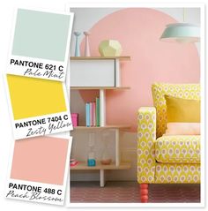 pantone's pastel colors are the most popular in interior design and home decor