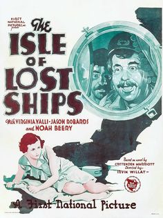 THE ISLE OF LOST SHIPS MOVIE POSTER *2X3 FRIDGE MAGNET* CLASSIC VALLI ROBARDI