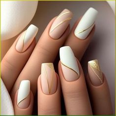 Nail Embellishments, Elegant Touch Nails, Chic Nail Art, Work Nails, Pretty Nail Art, Nails Manicure, Fancy Nails