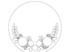 Wedding Embroidery Hoop Pattern, Wedding Embroidery Hoop, Flowers Border, Wedding Embroidery