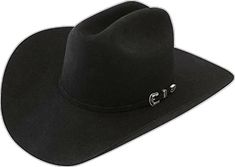 Stetson 6X Skyline Black Fur Felt Cowboy Hat SFSKYL-754007 - Painted Cowgirl Western Store