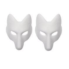 PRICES MAY VARY. DIY Fun: Unleash your creativity with this fox mask, perfect for crafting and personalization. Versatile Costume: suitable for birthday parties, theme parties, Halloween and other festivals. Comfortable Fit: Designed with a one-size-fits-most approach, has a thick band for putting it over your head, elastic headwear is suitable for most people,ensuring a secure and comfortable wear. High-Quality Material: Crafted from durable PU materials for long-lasting use. Playful Design: Br Mask For Party, Fox Cosplay, Therian Masks, Kitsune Mask, Cosplay Mask, Fox Mask, Mask Diy, Howl At The Moon, Costume Mask