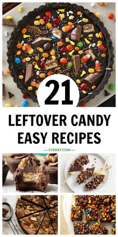 the best leftover candy recipes