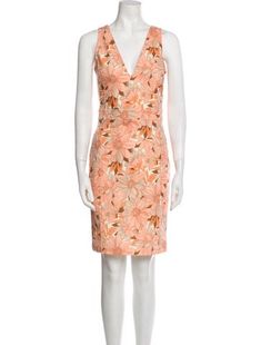 Stella McCartney Sheath DressOrangeFloral PrintSleeveless with V-NeckConcealed Zip Closure at BackDesigner Fit: Dresses by Stella McCartney typically fit true to size. Orange Lined V-neck Dress, Fitted Floral Print V-neck Sleeveless Dress, Orange V-neck Lined Dress, Orange V-neck Cocktail Dress, Peach Sleeveless Floral Print Mini Dress, Sleeveless Peach Floral Print Mini Dress, Peach Floral Print Sleeveless Mini Dress, Orange Sheath Mini Dress For Spring, Orange Sleeveless Formal Dress