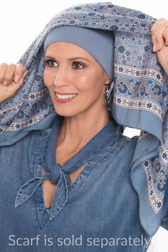 Head Scarf Volumizer | Wear Under Hat or Scarf Chemo Head Scarf, Chemo Care, Head Scarfs, Chemo Hair, Chemo Hats, Estilo Hijab, Head Scarf Tying, Cloche Hats, Ladies Head Scarf