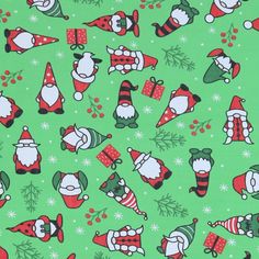 This Christmas themed bandana is a great item to use for holiday parties, DIY projects, decorations, gift wrap, crafts, and accessorizing your attire. It would also look adorable on your pup for the family pictures. Made of 100% Cotton Crafts Table, Holiday Gnomes, Santas Coming, Holiday Accessories, Holly Berry, Christmas Gnomes, Christmas Gnome, Iphone Wallpapers, Bandanas