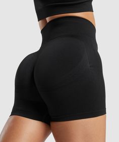 Fitted Solid Color Squat Proof Shorts, High Waist Black Biker Shorts For Training, Black High Waist Biker Shorts For Training, Black Stretch Breathable Shorts, Black Breathable Athletic Shorts With High Stretch, High Stretch Black Biker Shorts For Training, High Waist Breathable Black Bottoms, Black High Stretch Shorts For Training, Breathable Black Biker Shorts For Workout