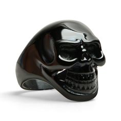 Description: Looking for a ring that's both scary and stylish? Look no further than the Black Grinning Skull Stainless Steel Ring! This trending ring is made of stainless steel and features a black skull design sure to turn heads. This ring is popular for its anti-allergy property due to its surgical stainless steel construction. This ring is perfect for punk rockers, goths, and skull lovers. The Wholesale Black Grinning Skull Stainless Steel Ring is made with a proprietary blend of 316L Surgica Skull Lover, Ring Trends, Punk Rocker, Black Skull, Jewelry Website, Black Skulls, Stainless Steel Ring, Skull Design, Stainless Steel Rings