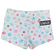 Booty Shorts - Paws - Savage Barbell Apparel