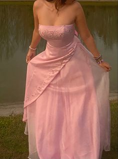 #princess 80s Pink Prom Dress, Pink Big Dress, 2000 Prom Dress, Y2k Princess, Flower Princess, Pink Ball Gown, Formal Evening Gown, Tulle Sleeves