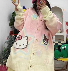 Cute Anime Oversize Sweater Coat PN6406 ●Size: S: Length 68 cm,bust 126 cm,shoulder 68 cm M: Length 70 cm,bust 134 cm,shoulder 69 cm L: Length 75 cm,bust 140 cm,shoulder 70 cm ●Material:cotton (Please allow 1-3cm differs due to manual measurement.As different computers display colors differently,the color of the actual may vary slightly from the above images.Thanks for your understanding.) ●About Shipping: We attach great importance to the orders of each customer and parcel delivery. 1.Processing time: 2-3 business days. 2.Shipping time: 10-15 business days to US, please allow 3-4 weeks shipping to other country.(Shipping times can be affected by variable customs clearance times or public holidays.) Oversized Sweater Coat, Oversize Sweater, Parcel Delivery, Heart Hoodie, Summer Slippers, Fleece Dress, Cute Fruit, Sweater Coat, Cute Anime