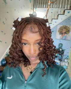 Black Women Colored Locs, Homecoming Loc Hairstyles, Braided Hairstyles For Black Older Women, Masc Loc Hairstyles, Loc Styles Graduation, Locs With Natural Hair, Curly Loc Hairstyles, Loc Birthday Styles, Loc Hair Styles For Black Women