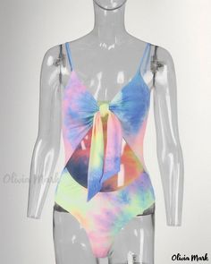 Olivia Mark - Vibrant V-Neck Bodysuit with Tie Dye Pattern Tie Dye Pattern, V Neck Bodysuit, Tie Dye Patterns, Olivia Mark, Tie Dye, Dye, V Neck, Pattern