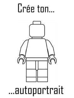 a lego character with the words rock - star on it's chest and bottom