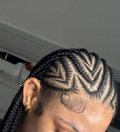 Natrul Hairstyle For Black Women Braids, Fulani Braids Designs, Hair Braid Patterns, Cornrows Natural Hair, Cornrows Braids For Black Women, Beautiful Black Hair, Feed In Braids Hairstyles, Braids Hairstyles Pictures