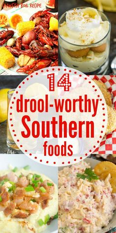 Southern Foods Deep South, Southern Food Deep South, Restaurant Hacks, Southern Food Recipes, Southern Meals, Crawfish Boil Recipe, Southern Foods, Fried Cornbread, Famous Recipes