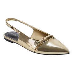 PRICES MAY VARY. Show off your sleek style in the Marc Fisher Elelyn dress flats. It features a slingback strap, pointy toe, and a stylish adjustable strap on the upper. The Elelyn is perfect for a versatile day-to-night look! This flat will become a wardrobe staple. Pointed Toe Slip on Closure .38" Heel Height Dress Flats, Marc Fisher, Sleek Fashion, Night Looks, Ballet Flats, Wardrobe Staples, Shoes Flats, Heel Height, Ballet