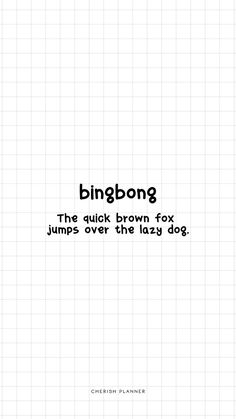 a white background with the words bingbong and an image of a dog on it