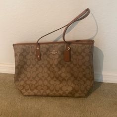 New Without Tags Brown Coach Purse Brown Coach Purse, School Goals, Brown Coach, Brown Purse, Brown Purses, Coach Purse, School Bag, Coach Purses, Coach Bags