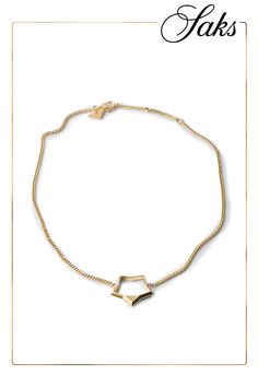 The triangle, an iconic signature of Prada collections, is subtly integrated into the delicate design of this necklace. Snap hook closure Metal triangle logo 100% Brass Made in Italy Prada Collection, Triangle Logo, Metal Necklaces, Prada, Brass