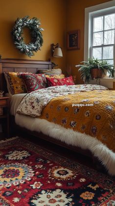 Winter Bedroom Aesthetic: Creating a Cozy and Inviting Retreat - Puqqu Winter Bedroom Aesthetic, Winter Retreat, Warm Decor, Faux Fur Pillow, Room Smells, Fluffy Rug, Comfy Chairs, Make Your Bed