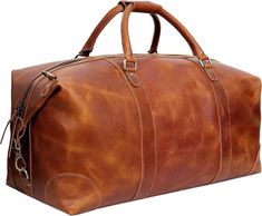 Leather Weekender Bag, Leather Weekender, Cowhide Bag, Brown Shade, Leather Travel Bag, Leather Luggage, Mens Leather Bag, Boho Living, Aging Beautifully