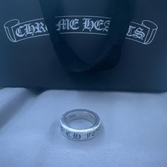 -Very Sought After Ring From Chrome Hearts -Impossible To Find Silver In Store Any More -100% Authentic Comes With Receipt -Feel Free To Ask Any Questions Ring Spacer, Heart Accessories, Mens Accessories Jewelry, Chrome Hearts, Ring Silver, Silver Color, Silver Rings, In Store, Mens Accessories